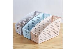 China Desktop Storage Snacks Cosmetics Plastic Basket Organizer supplier