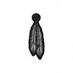 Eco Friendly Twill Stickers Decorative Iron On Patches For Jacket Jeans for sale