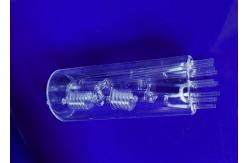 China Transparent Glass Laboratory Equipment 1100℃ Working Temperature supplier