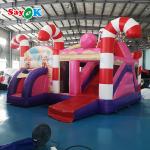 Commercial Inflatable Slide Digital Print Inflatable Bouncer Slide Rental Inflatable Bounce House Quadruple Stitches for sale