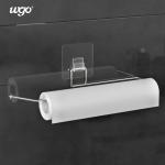 Kitchen roll and foil holder stainless steel anti-corrosion waterproof re-paste without residue for sale
