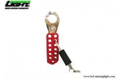 China Nylon Handle 25mm 1'' 13 Holes Steel Hasp Lockout supplier