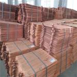 Copper Cathode 99.99% Purity Copper Sheet Plate 3mm Customized Size GB Standard for sale