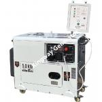 10KW Silent Small Mobile Natural Gas Generator Set Emergency Power