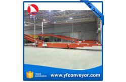 China 20 ft Container Unloading Equipment Belt Conveyor Extendable Telescopic Belt Conv supplier