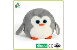 China Round Penguin 25cm Baby Animal Plush Toys Super Soft Fabric CPSC certificate supplier