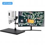 OPTO-EDU A32.6401 LED Light Source DC12V Digital LCD Microscope 0.7x~4.5x for sale