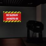 IP65 Virtual Sign Projector 240W Custom Gobo Projector 18000lm
