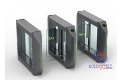 China High Security Boat Shape Swing Turnstile With RFID Access Control Systems supplier