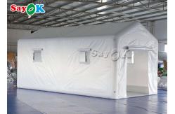 China Inflatable Pole Tent Inflatable Emergency 6x3x3mH Medical Isolation Tents supplier