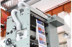 China Automatic Label High Speed Flexo Printing Machine With Lamination Station Box Printing Machine supplier