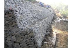 China 1mx1mx1m Gabion Mesh Basket /  Box Assembled For Flood Control supplier