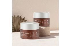 China Mono material Double Wall Replaceable Cream Jar PP Refillable Jar Container supplier