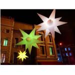 Party Decorations Inflatable Lighting With Pink / Green /Yellow Star Lighting for sale