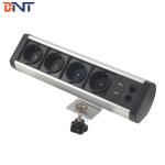 Boente eu power plug table edge clamping mounted desk socket / movable desk socket mounting tabletop socket for sale