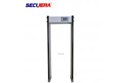 China Airport Archway Metal Detector Remote Controlled With LED Light Alarm supplier