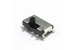 China 2 Position 10 Pin SMD 1P2T Vertical Slide Switch supplier