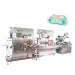 ODM Automatic Packaging Line Servo Driven Controlled Wet Wipes Machine Durable for sale