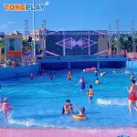 Outdoor Tsunami Wave Pool Fiberglass Steel Water Playground Equipment for sale