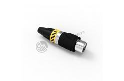 China 16A Wire XLR Connector 3 Pin Waterproof Ip65 Female Plug Outdoor supplier