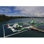 0.9mm PVC Tarpaulin Lake Inflatable Water Park For Birthday Parties 3 Years Warranty for sale