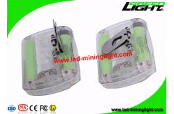 China Wireless Underground LED Miners Cap Lamp 13000 Lux Light Weight 200g supplier