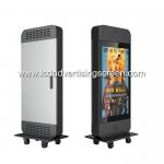 49 Inch LCD Digital Signage , Outdoor Waterproof Standing Advertising Kiosk for sale