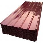 Purple Red Prepainted Corrugated Roofing Sheet DX51D PPGI Roof Sheet for sale