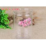650ml Easy Open End PET Can Canister Air - Proof For Dried Food Transparent for sale