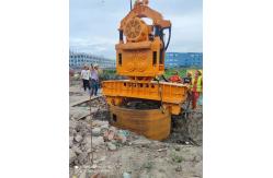 China Frequency Variable Sheet Pile Driver Electric Vibro Hammer High Efficiency supplier