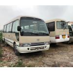 111 - 130 Km / H Used Coaster Bus Manual Tourists Shuttle Bus 2015 - 2018 Year for sale