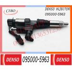 Common Rail Injector 095000-5963 diesel fuel Pump Assembly parts 23670-0L090 for TOYOTA Hilux 1KD-FTV Engine for sale