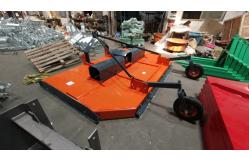 China PRTS - Tractor Pasture Mower ; Three Point Cat.2 Tractor Rotary Cutter With Double Saucer Shaped Blade supplier