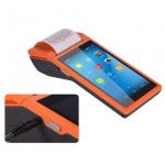 BT WIFI Handheld Point Of Sale Terminal Orange Portable Billing POS Machine for sale