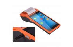 China Sim Card POS Terminal Machine Thermal Printer 1D 2D Barcode Reading supplier