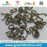 Decorative 2.0mm Metal /Stainless Steel Bead Ball Badge Chain for sale