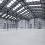 Prefabricated Workshop Steel Structure Aluminium Window Rolling Door