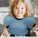 Waterproof Weaning Bibs Silicone Feeding Bib For Three Years Old for sale