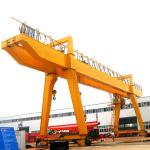 A Type MG Double Girder Hook Gantry Crane For Workshop And Port for sale