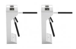China SS304 Access Control Vertical Tripod Turnstile IP44 With Foam Protection supplier