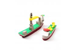 China 3D Copy Real PVC USB Drive Sailing Ship Customized Shapes supplier