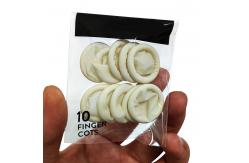 China 10pc Latex Finger Cots Natural Latex Disposable Finger Sleeve For Industrial Use supplier