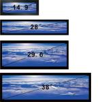 Commercial Stretched LCD Display Multi Size Advertising Screen Bluetooth 4.0 for sale
