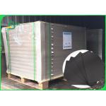 0.2 / 0.5 / 1.0 / 1.5mm Two Sides Black Board / Hard Paperboard Recycled Pulp for sale