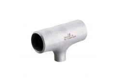 China 180D Buttweld Seamless Pipe Fittings 3 Way Reducing Tee Connector supplier