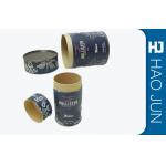 Cylinder Cardboard Storage Tubes Boxes Packaging For Coffee And Tea for sale