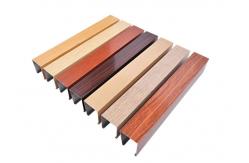China Wood Transfer Construction Aluminum Profile Powder Spray For Windows supplier