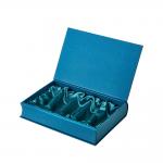 Custom Printing Luxury Bulk Tea Tube Set Sample High End Creative Book Shaped Flip Lid Gift Box For Tea Tea Bag Coffee Packaging for sale