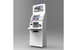 China Multifunction Windows 7 Linux ATM Automatic Kiosk with Cash Dispenser Machine supplier