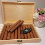 Customized Humidity Control Wood Cigar Packaging Box For Electronics Cigar